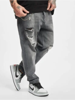 Herren Loose Fit Jeans Bryan In Grau