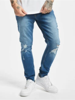 Herren Skinny Jeans Bennet In Blau