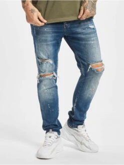 Herren Skinny Jeans Peer In Blau