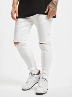 Herren Skinny Jeans Bill In Weiß