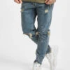 Herren Slim Fit Jeans Keno In Blau -Modisches Herrenbekleidungs Geschäft 2y premium slim fit jeans blau 870716