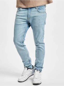 Herren Straight Fit Jeans Premium In Blau