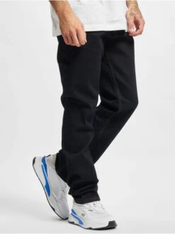 Herren Straight Fit Jeans Premium In Schwarz