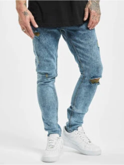 Herren Skinny Jeans Daniel In Blau