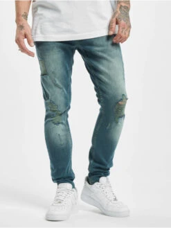 Herren Skinny Jeans Olaf In Blau