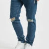 Herren Skinny Jeans Irvine In Blau -Modisches Herrenbekleidungs Geschäft 2y skinny jeans blau 817441