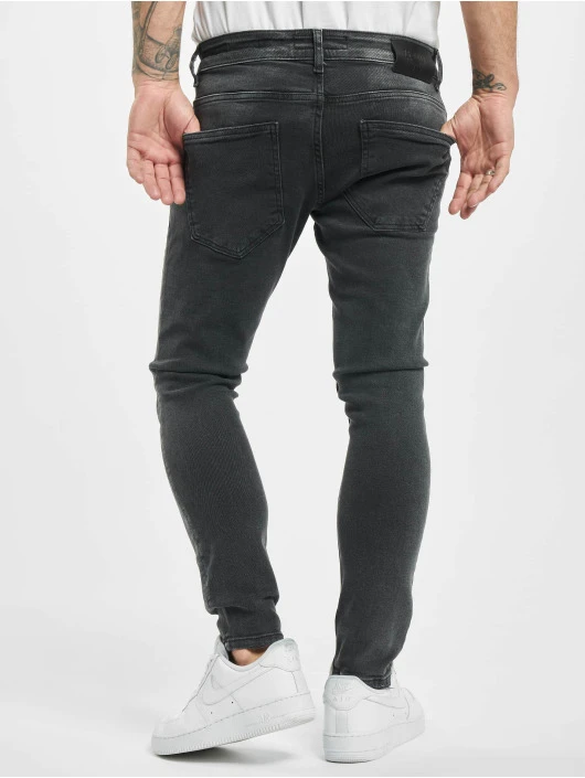 Herren Skinny Jeans James in schwarz Herren Skinny Jeans James In Schwarz -Modisches Herrenbekleidungs Geschäft 2y skinny jeans schwarz 791838 1