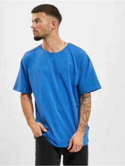 Herren T-Shirt Basic In Blau