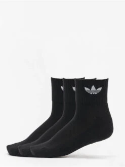 Adidas Originals Herren Socken Mid Ankle In Schwarz