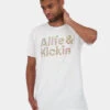 Herren T-Shirt Logo Icon In Weiß 1 Herren T-Shirt Logo Icon In Weiß -Modisches Herrenbekleidungs Geschäft alife kickin t shirt weiss 927065