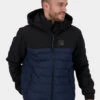 Herren Winterjacke Mr Blackak A In Blau -Modisches Herrenbekleidungs Geschäft alife kickin winterjacke blau 965781