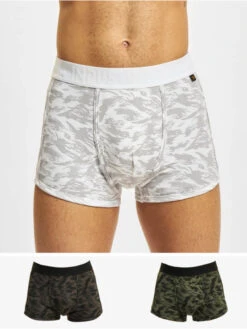 Alpha Industries Herren Unterwäsche Graphic 3-Pack In Bunt