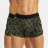Alpha Industries Herren Unterwäsche Graphic 2 Pack In Grün -Modisches Herrenbekleidungs Geschäft alpha industries unterwaesche gruen 831755