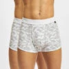 Alpha Industries Herren Unterwäsche Graphic Aop 2 Pack In Weiß