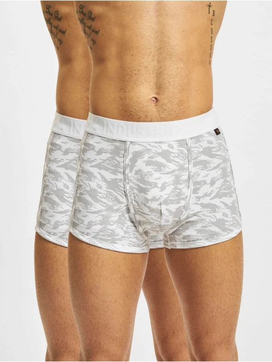 Herren Unterwäsche Graphic Aop 2 Pack in weiß Alpha Industries Herren Unterwäsche Graphic Aop 2 Pack In Weiß -Modisches Herrenbekleidungs Geschäft alpha industries unterwaesche weiss 905034