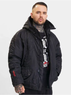 Herren Winterjacke Escudo In Schwarz