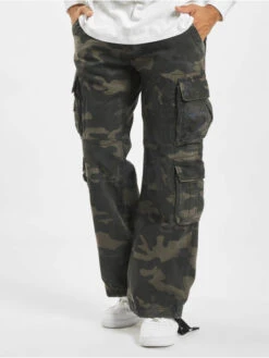 Brandit Herren Cargohose Pure Vintage In Camouflage