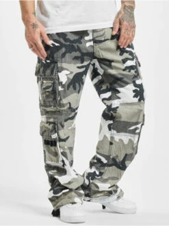 Brandit Herren Cargohose Pure Vintage In Camouflage
