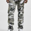 Brandit Herren Cargohose Adven Slim In Grau