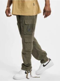 Brandit Herren Cargohose Pure Slim Fit In Olive