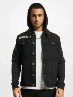 Brandit Herren Jeansjacken Motörhead Cradock In Schwarz