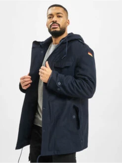 Brandit Herren Parka BW In Blau