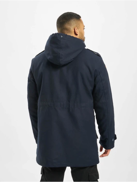 Herren Parka BW in blau Brandit Herren Parka BW In Blau -Modisches Herrenbekleidungs Geschäft brandit parka blau 713013 1