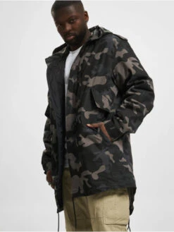 Brandit Herren Parka M51 US Coat In Camouflage