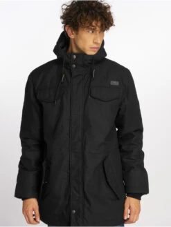 Brandit Herren Parka Marsh Lake In Schwarz