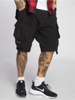 Brandit Herren Shorts Savage Vintage In Schwarz