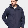 Brandit Herren Übergangsjacke Windbreaker Frontzip In Blau