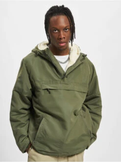Brandit Herren Übergangsjacke Windbreaker In Olive