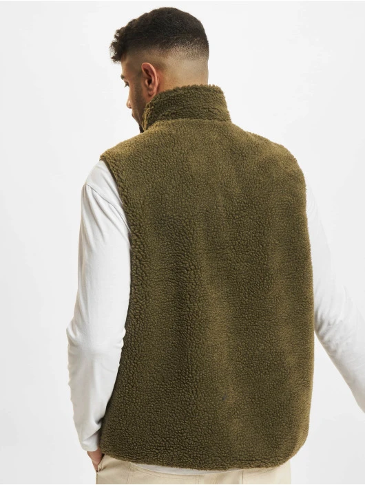 Herren Weste Teddyfleece in olive Brandit Herren Weste Teddyfleece In Olive -Modisches Herrenbekleidungs Geschäft brandit weste olive 901071 1