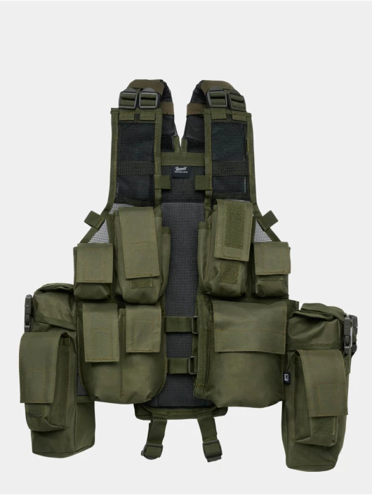 Weste Tactical in olive Brandit Weste Tactical In Olive -Modisches Herrenbekleidungs Geschäft brandit weste olive 935172