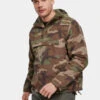 Brandit Herren Winterjacke Windbreaker In Camouflage