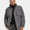 Brandit Herren Winterjacke M65 Giant In Grau