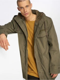 Brandit Herren Winterjacke Bw Parka In Olive