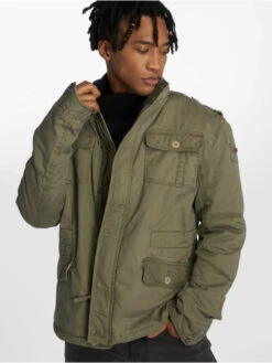 Brandit Herren Winterjacke Britannia In Olive