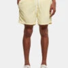 Build Your Brand Herren Badeshorts Swim In Gelb -Modisches Herrenbekleidungs Geschäft build your brand badeshorts gelb 959570