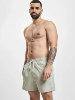 Calvin Klein Herren Badeshorts Underwear Medium Drawstring In Beige