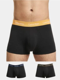 Calvin Klein Herren Boxershorts 3er Pack Low Rise In Schwarz