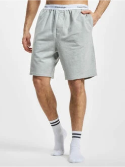 Calvin Klein Herren Shorts Underwear Sleep In Grau