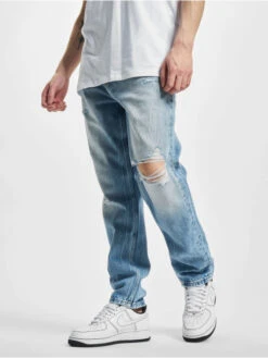 Calvin Klein Herren Straight Fit Jeans Dad Straight Fit In Blau