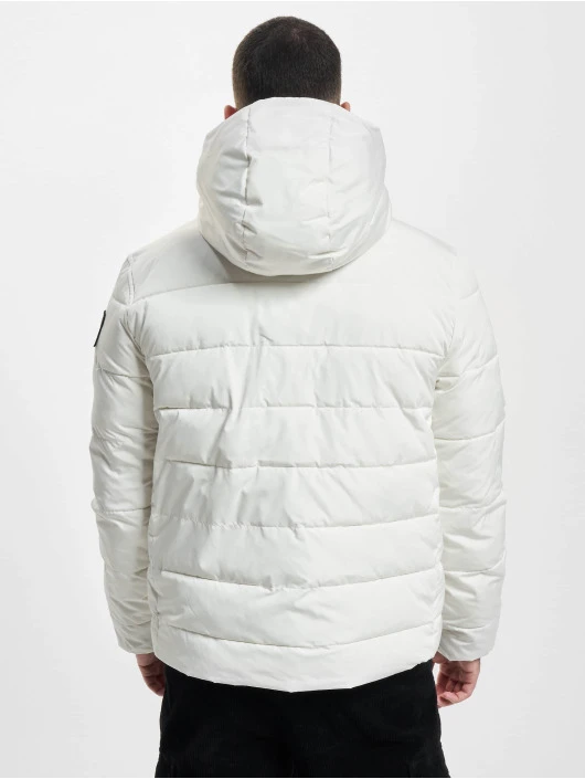 Herren Winterjacke Badge Elastic Trim in beige Calvin Klein Herren Winterjacke Badge Elastic Trim In Beige -Modisches Herrenbekleidungs Geschäft calvin klein winterjacke beige 973028 1