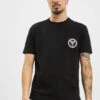 CARLO COLUCCI Herren T-Shirt Logo In Schwarz -Modisches Herrenbekleidungs Geschäft carlo colucci t shirt schwarz 803456