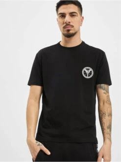 CARLO COLUCCI Herren T-Shirt Logo In Schwarz