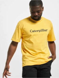 CATerpillar Herren T-Shirt Classic In Gelb