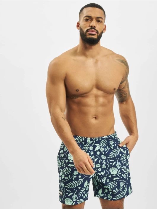 Herren Badeshorts WL Leaves N Wires in blau CAYLER & SONS Herren Badeshorts WL Leaves N Wires In Blau -Modisches Herrenbekleidungs Geschäft cayler sons badeshorts blau 742936