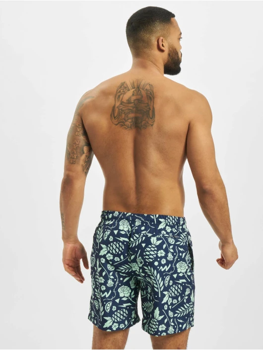 Herren Badeshorts WL Leaves N Wires in blau CAYLER & SONS Herren Badeshorts WL Leaves N Wires In Blau -Modisches Herrenbekleidungs Geschäft cayler sons badeshorts blau 742936 1