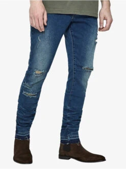 CAYLER & SONS Herren Skinny Jeans ALLDD Stacked Ian Denim In Blau